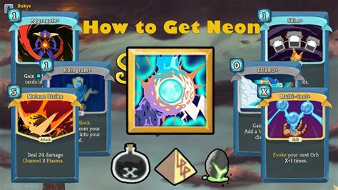 Neon achievement in Slay The Spire.